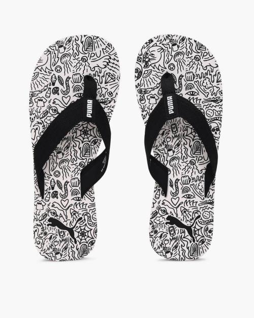 Ludo IDP Printed Thong-Strap Flip-Flops