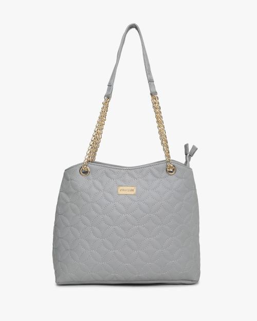 Buy Quilted Shoulder Bag with Chain Strap Online at Best Prices in