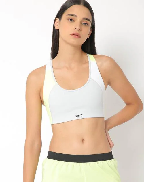 Buy Panelled Minimizer Sports Bra with Racerback Online at Best Prices in  India - JioMart.