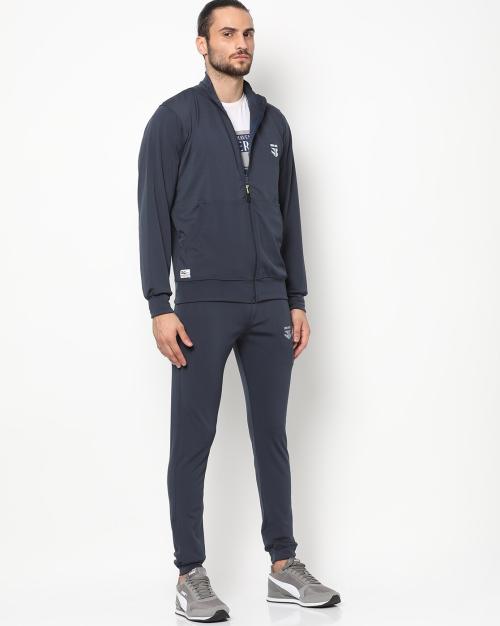 Zip-Front Training Track Suits