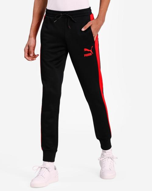Men Iconic T7 Joggers with Contrast Panels