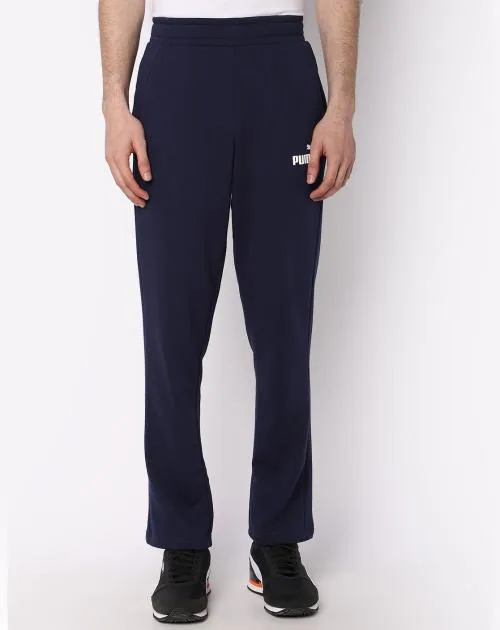 Logo Regular Fit Men Knitted Sweat Pants