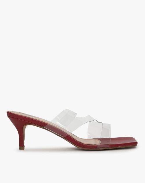 Transparent Strap Stilettos