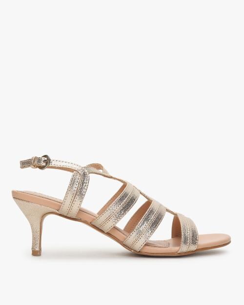 Gladiator-Style Kitten Heels