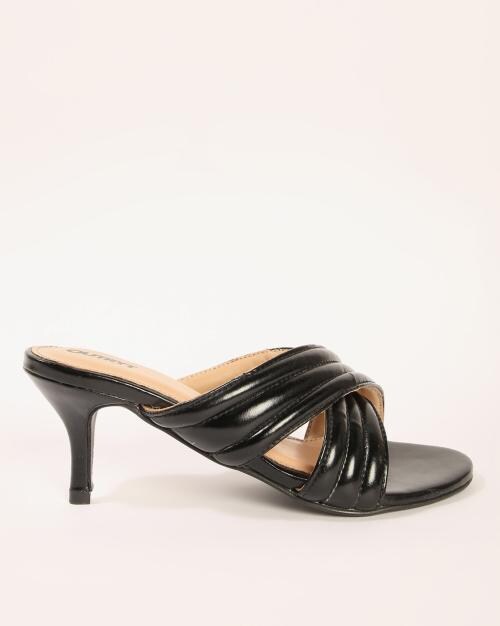 Women Strappy Slip-On Stilettos