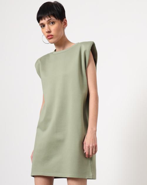 Women Sleeveless Shift Dress