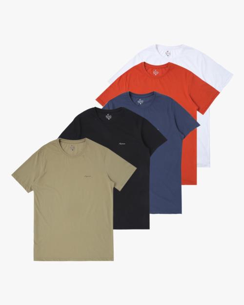 Pack of 5 Crew-Neck T-shirts
