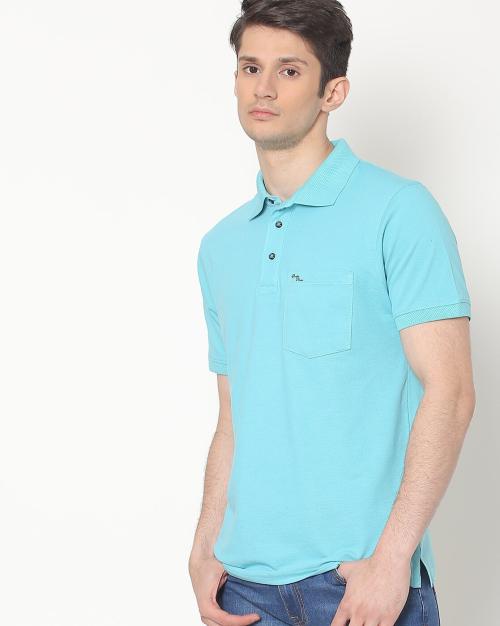 Polo T-shirt with Patch Pocket