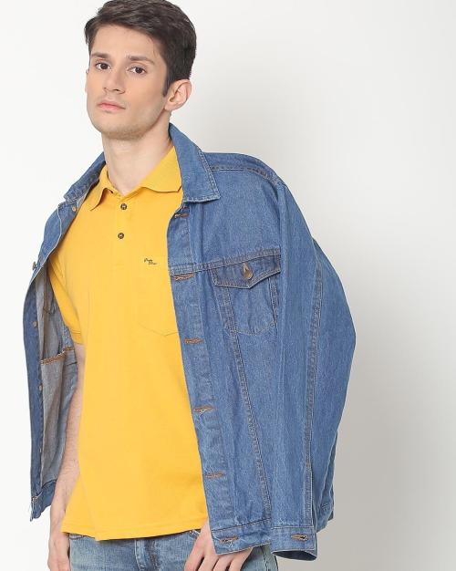 Polo T-shirt with Patch Pocket