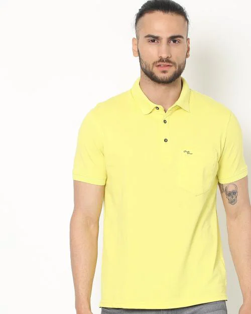 Polo T-shirt with Patch Pocket