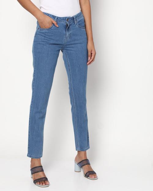 Buy AnkleLength Skinny Jeans Online at Best Prices in India JioMart.