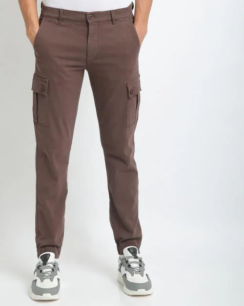 Cotton/Linen Mens Brown Cargo Pant, Size: 28-36 Inch at Rs 275/piece in  Delhi