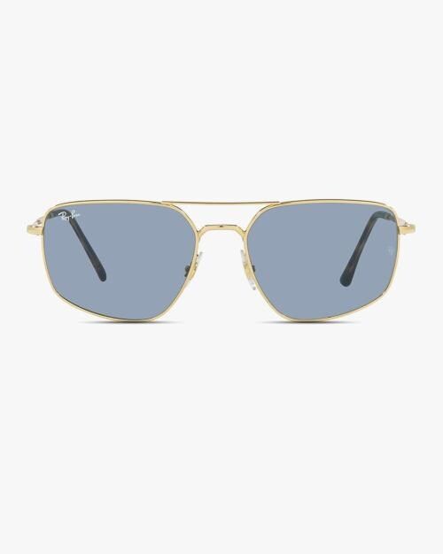 0RB3666001/6256 UV-Protected Full-Rim Oversized Sunglasses