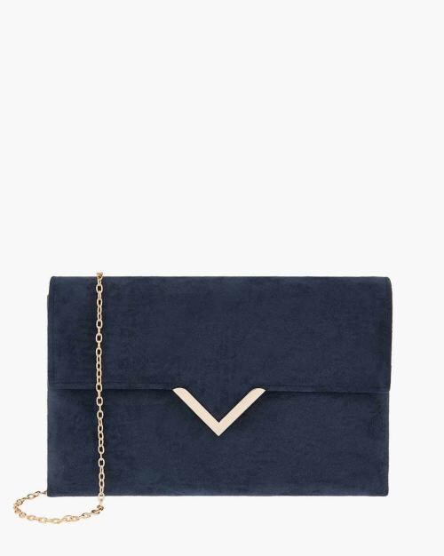 Envelope Clutch with Chain Strap