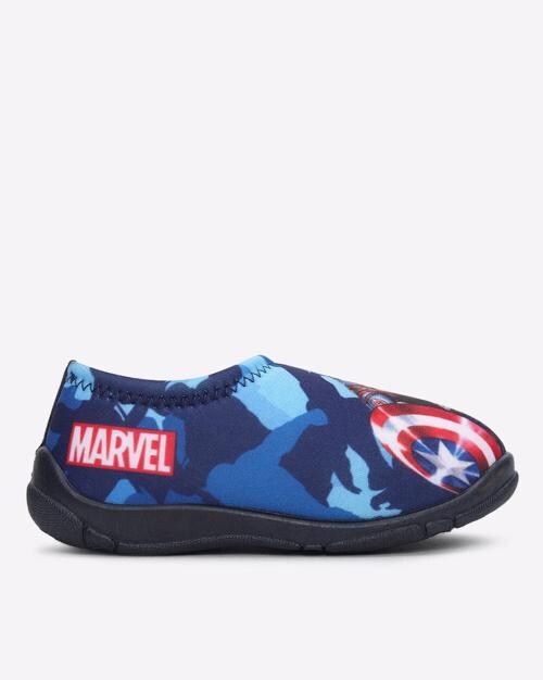 Marvel Avengers Print Slip-On Casual Shoes