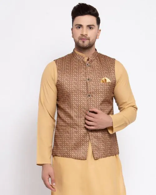 Printed Nehru Jacket