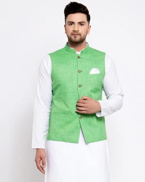 Buy Heathered Nehru Jacket Online at Best Prices in India JioMart.