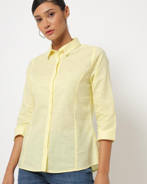 Woven Panelled Shirt