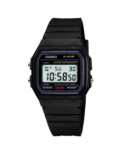 D002 Vintage Unisex (F-91W-1Q) Digital Wrist Watch