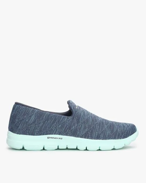 Buy Aanya Mesh Panelled SlipOn Running Shoes Online at Best Prices in