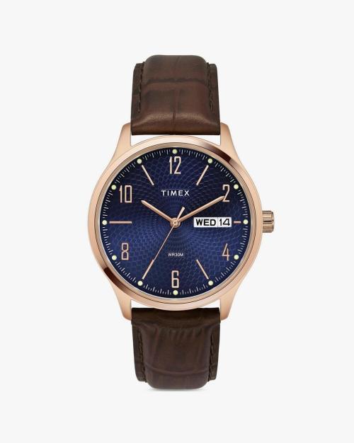 Men Water-Resistant Analogue Watch-TW0TG6515
