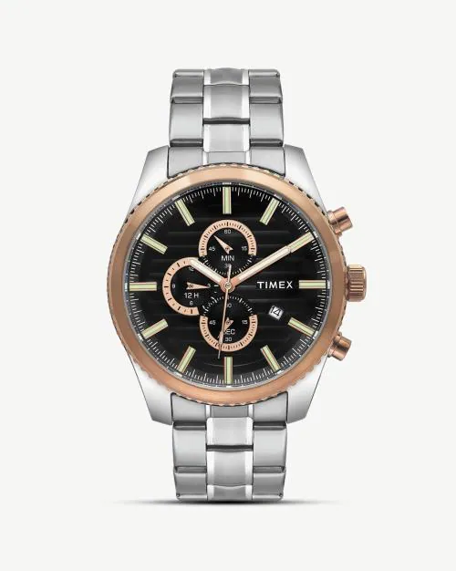 Men TWEG19504 Analogue Watch with Stainless Steel Strap