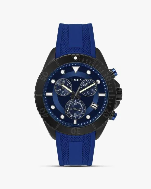 Men TWEG20100 Water-Resistant Chronograph Watch