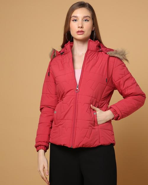 Zip-Front Hoodie with Insert Pockets