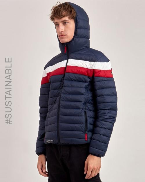 Packable Zip-Front Puffer Hoodie