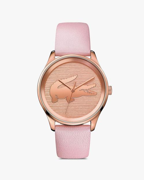 2000997 Analogue Watch with Leather Strap