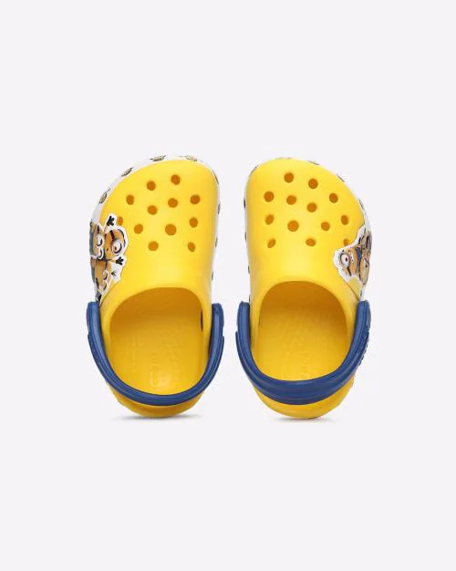 Minions Print Slingback Clogs