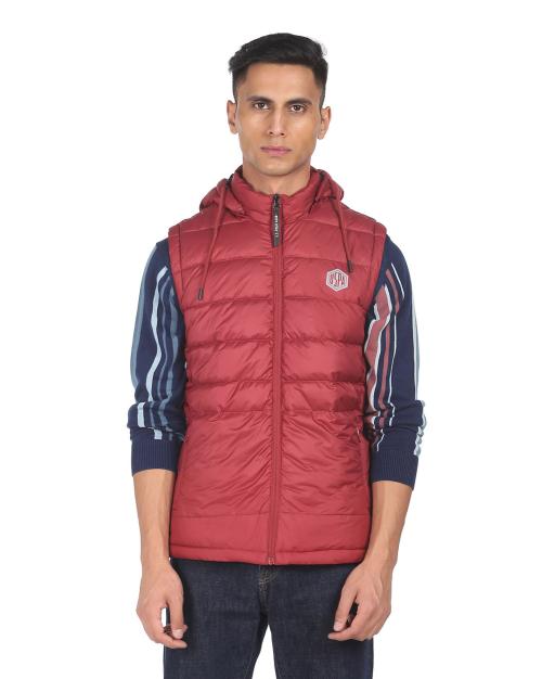 Men Quilted Regular Fit Puffer Jacket