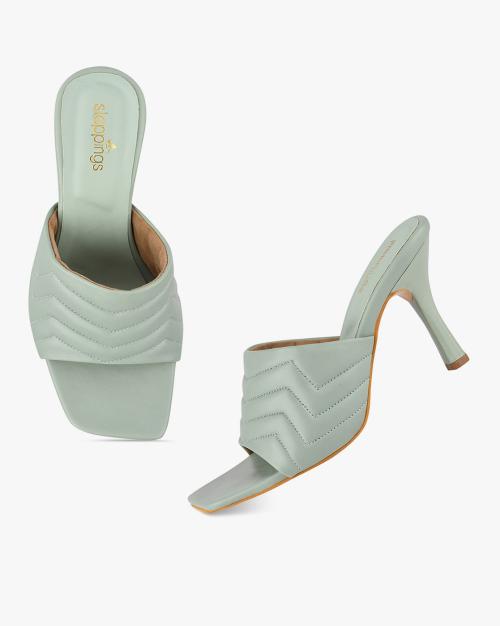 Quilted Stiletto Heels