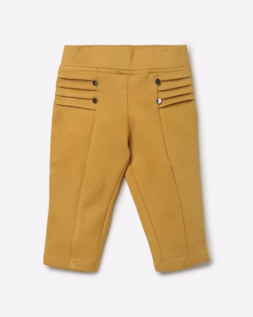 Mid-Rise Capris with Elasticated Waistband