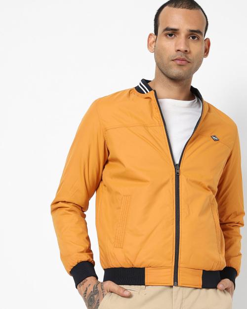 Bomber Jacket with Insert Pockets