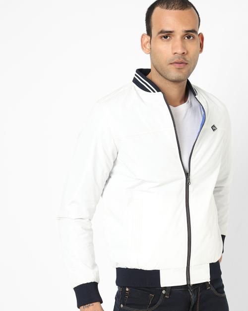 Bomber Jacket with Insert Pockets