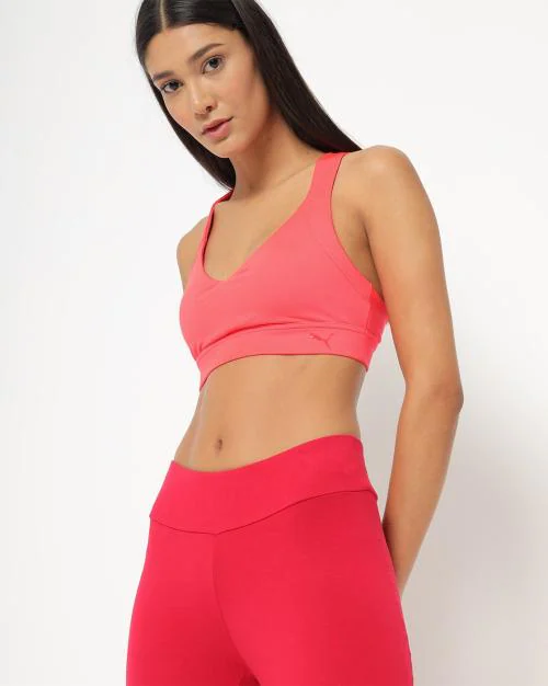 Sports Bra with Criss-Cross Back