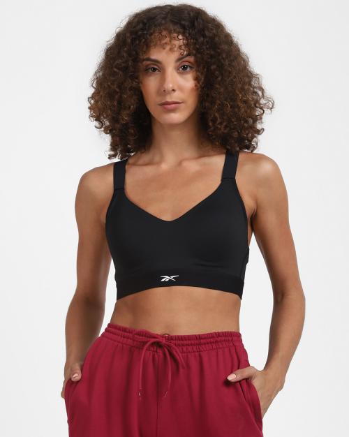 Non-Wired Sports Bra with Adjustable Straps