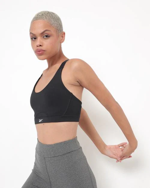 Sports Bra with Convertible Straps