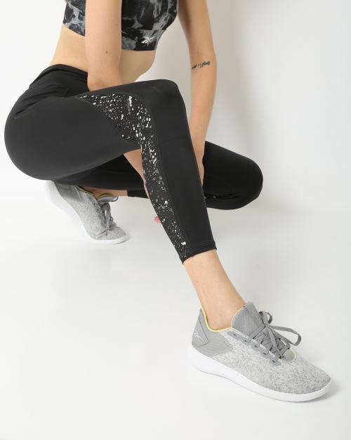 Printed Leggings with Elasticated Waist