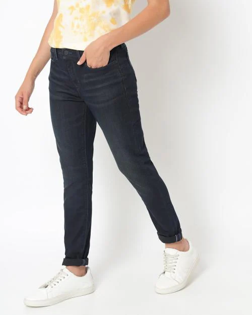 711 Lightly Washed Skinny Fit Jeans