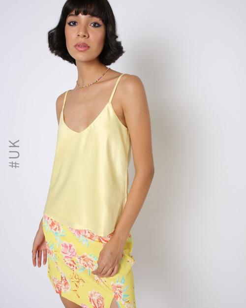 Strappy V-neck Cami Top