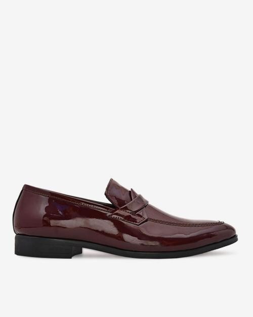 Glossy Slip-On Formal Shoes