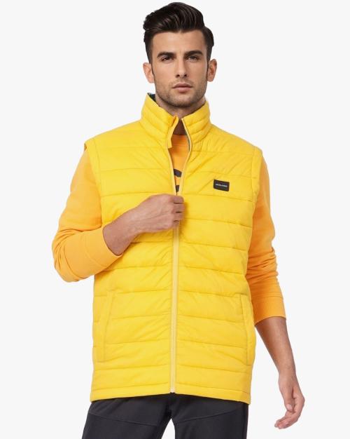 Zip-Front Padded Gilet