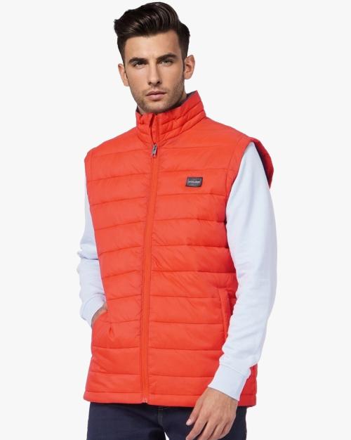 Zip-Front Padded Gilet