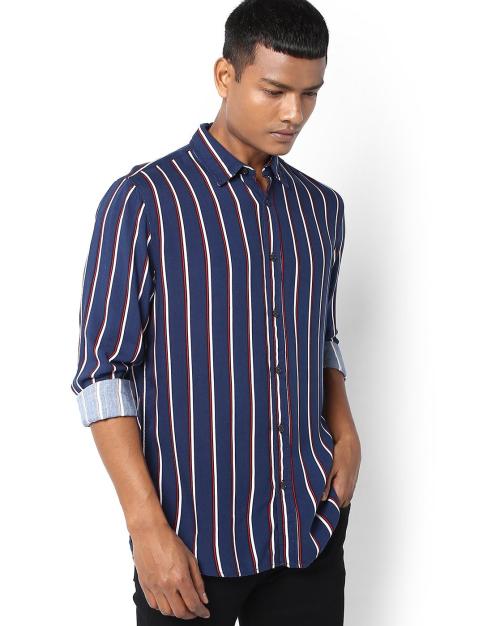 Striped Slim Fit Shirt