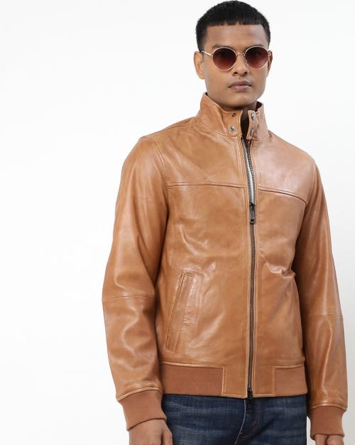 Biker Jacket with Insert Pockets