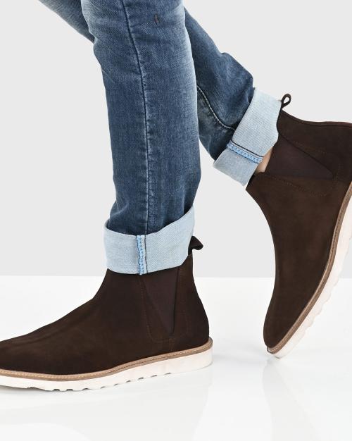 Slip-On Ankle-Length Boots