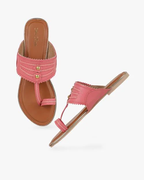 Toe-Ring Flat Sandals