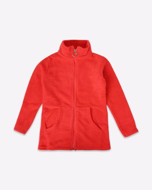 Zip-Front Sweatshirt with Kangaroo Pockets